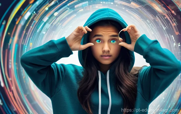 청소년 미디어 교육의 사회적 기여 - **Prompt:** A visually engaging image depicting a young teenager (around 14-15 years old, wearing a ...